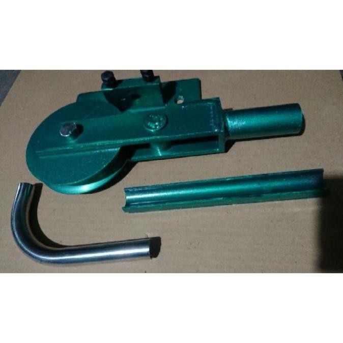 alat roll bending pipa besi manual 7/8 inch 22 mm penekuk roll tubular crashbar