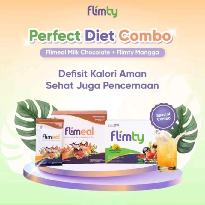 

Detox Alami ! Paket Hemat Flimty Fiber dan Flimeal | Flimburn | Official Shop | Diet