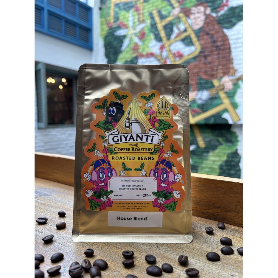 

Coffee House Blend Full Arabica 250 Gram