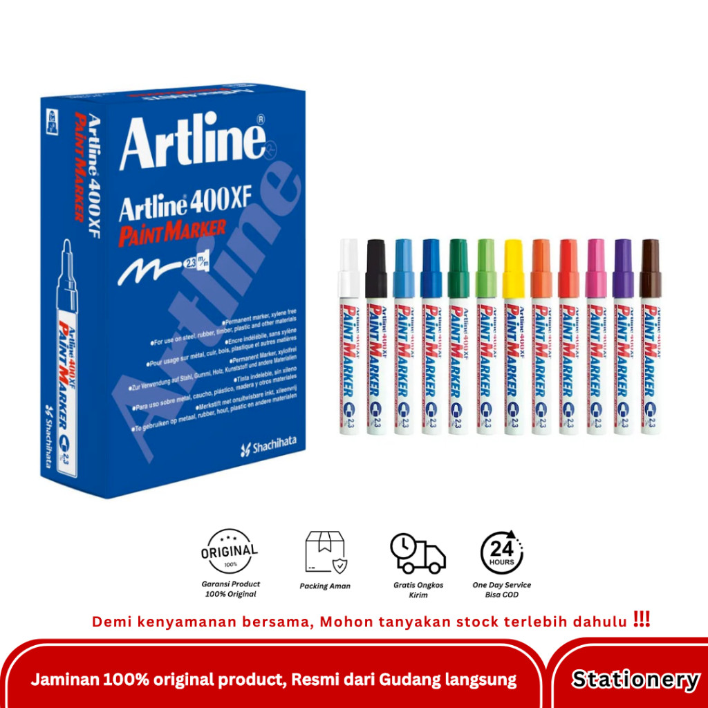 

ARTLINE PAINT MARKER EK-400 PER PACK