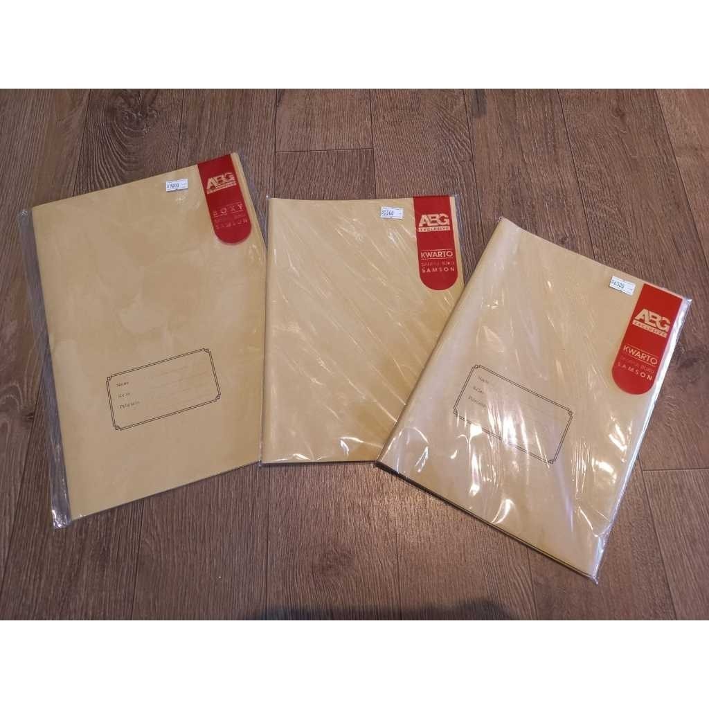 

SAMPUL BUKU COKLAT ABG EXCLUSIVE PER PACK UKURAN KWARTO / BOXY