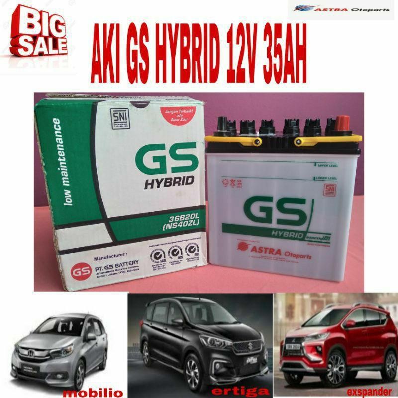 Aki Mobil Ertiga Mobilio Exspander Sigra Calya Gs Astra