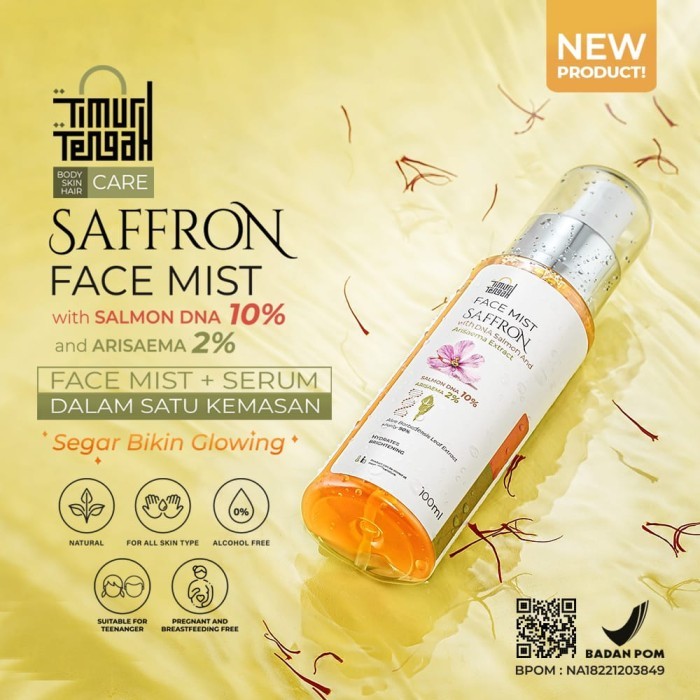 

Legend Exclusive Saffron Face Mist + Serum Timur Tengah Facemist With Dna