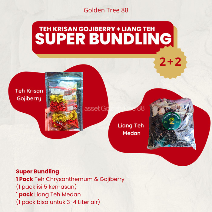 

Legend - Terlaris Paket Hemat 1Pack Liang Teh Dan 5Pack Teh Gojiberry Chrysant