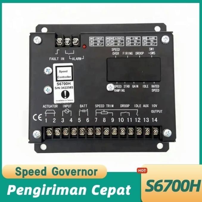 

S6700H SPEED CONTROLLER S6700H GENSET SIGMA SPEED CONTROL S6700H OEM