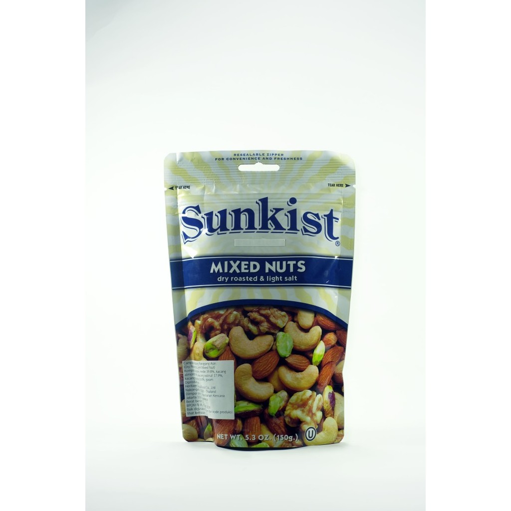 

Legend - Sunkist Mixed Nuts Dry Roasted & Light Salt/Kacang Kesehatan