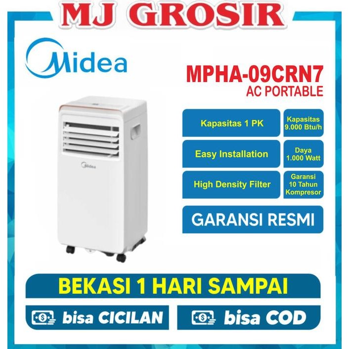 AC MIDEA MPHA 09 CRN7 1 PK LOW WATT AC PORTABLE [terbaik]