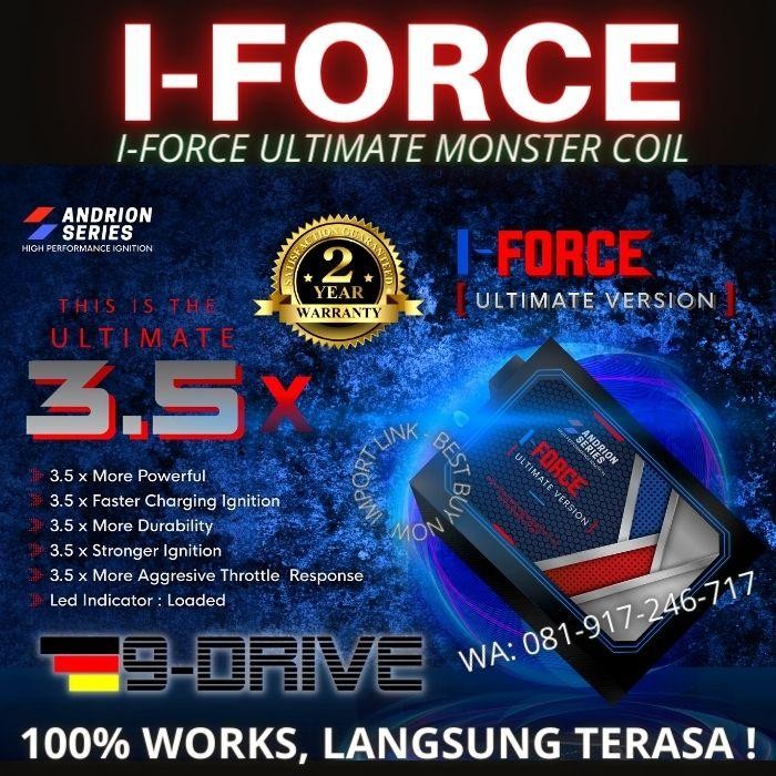 Andrion Iforce Iboost Eforce Ultimate Racing Coil Booster Penguat Pengapian Koil Busi Balap Mesin Mo