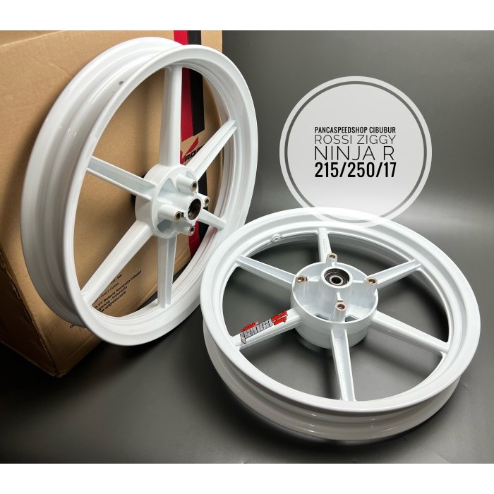 VELG ROSSI NINJA 150 R/SS ZIGGY 215 250 LUBANG DISC BAUT 4