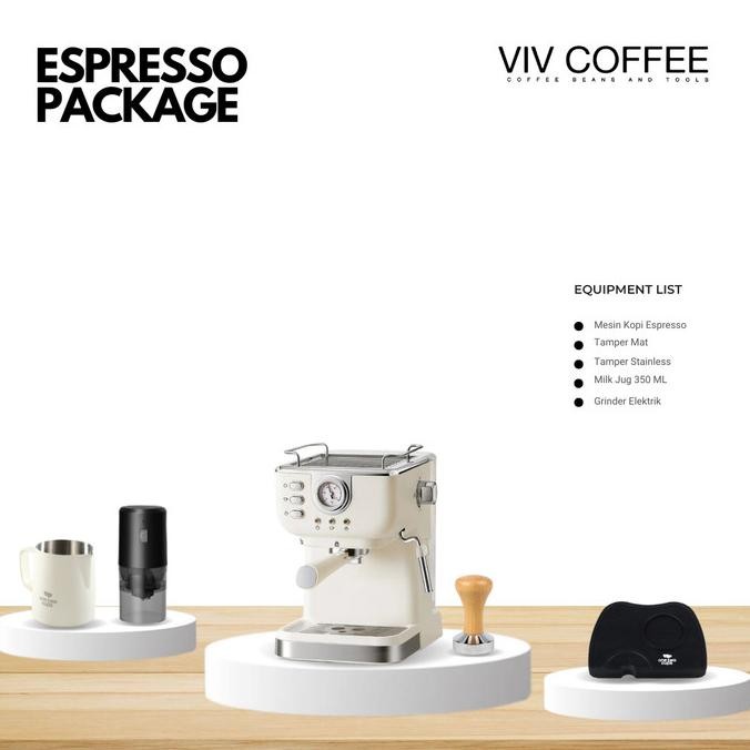 

Paket Mesin Kopi Espresso Lengkap Rumahan Coffee Set