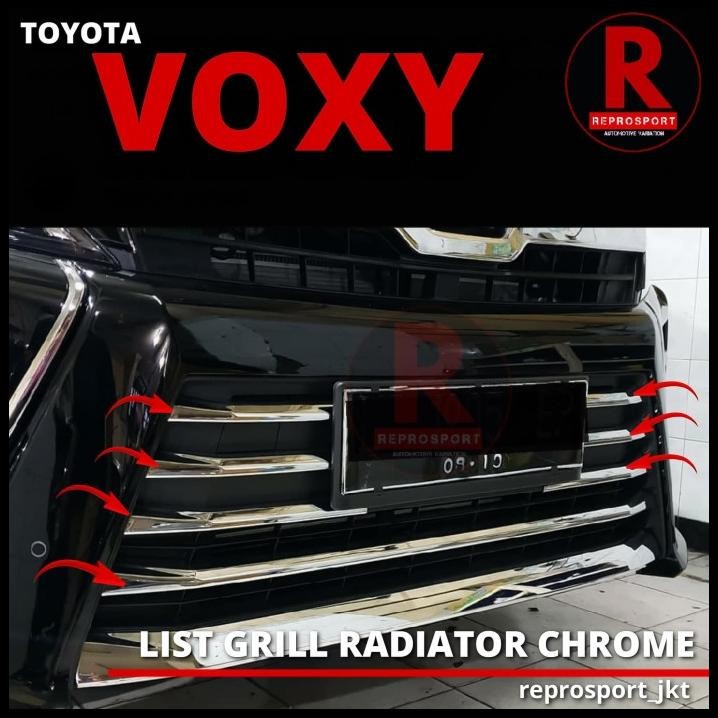 HOT DEAL VOXY LIST GRILL RADIATOR CHROME