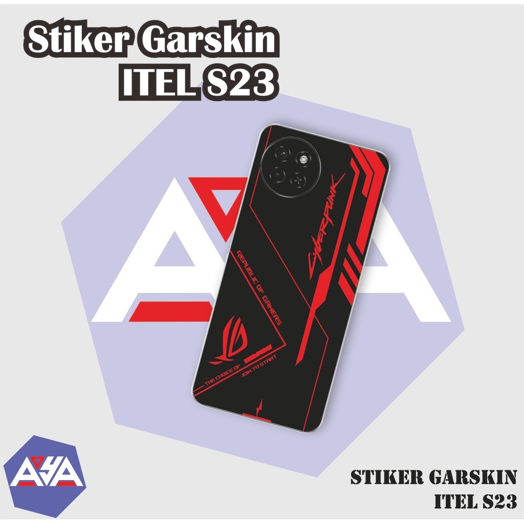 

Itel S23 Casing/Case Stiker Skin Wrap CUSTOM - Premium Quality