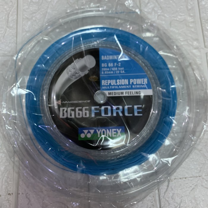 SENAR RAKET BADMINTON YONEX BG 66 FORCE ROLL ORIGINAL