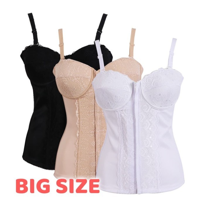 Scelta Big Size Longtorso Corset Bra Korset Ukuran Besar 341 B