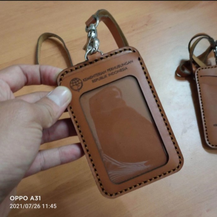 

HARGA DISC - Tali Gantungan Name Tag ID Card KEMENHUB RI Kulit Asli