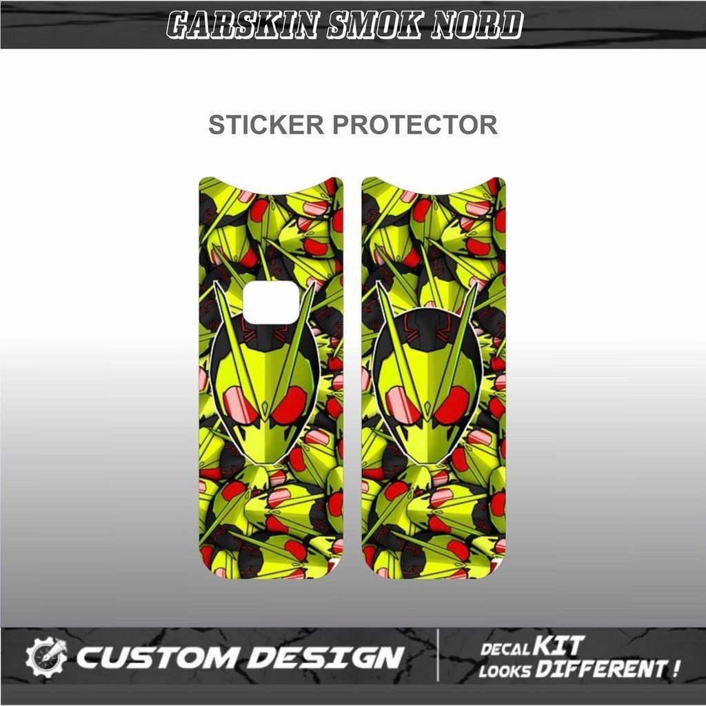 

Smok Nord Motif Casing/Case Stiker Skin Wrap CUSTOM - Premium Quality