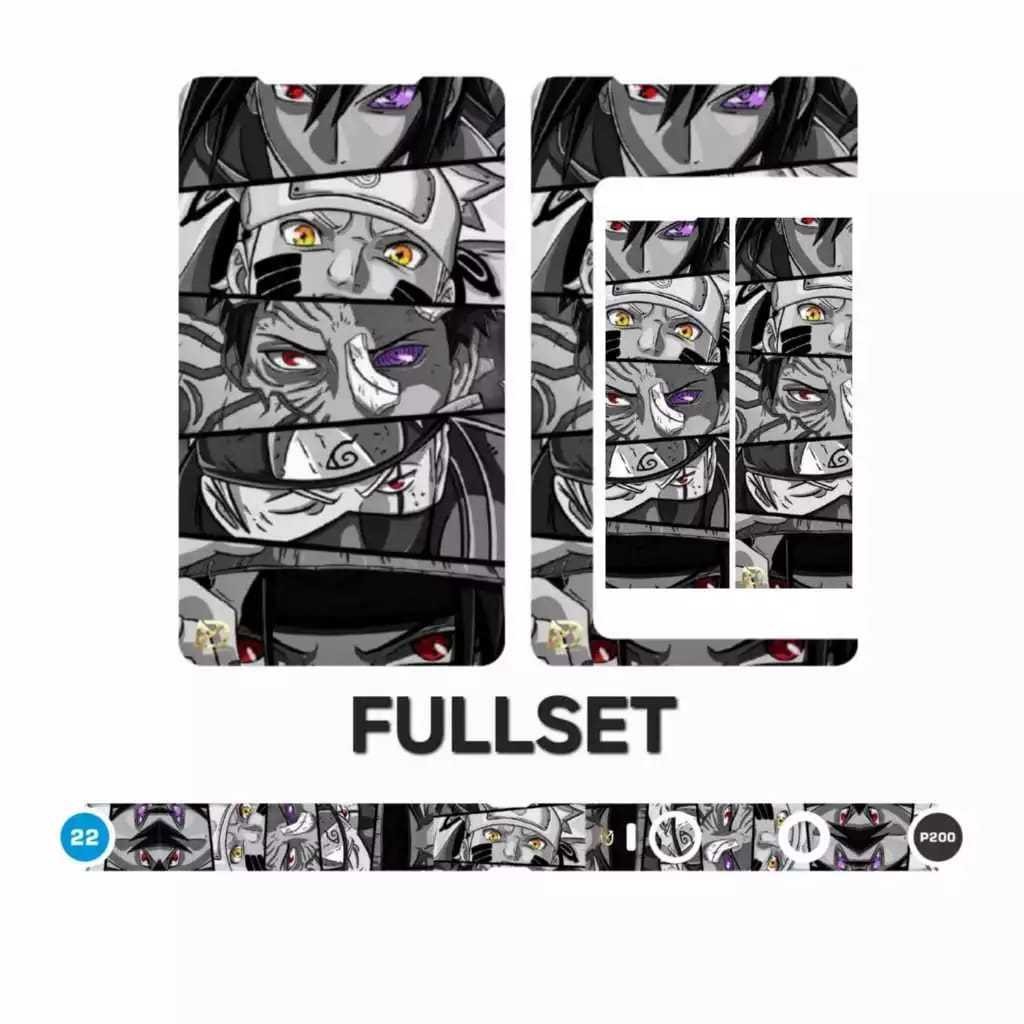

Stiker Set 2oop Bahan Cutting Casing/Case Skin Wrap CUSTOM - Premium Quality