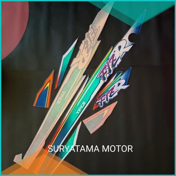 sticker striping lis body yamaha fizr fiz r ungu 1997 1998 laminasi 11
