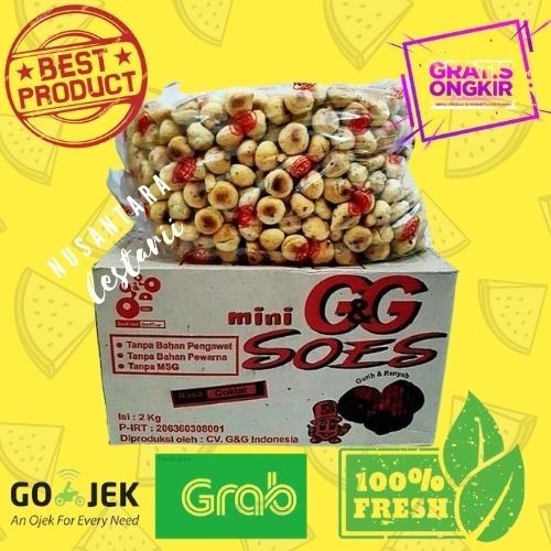 

Goofy - 1 Dus Kue Soes Coklat Kering 2Kg