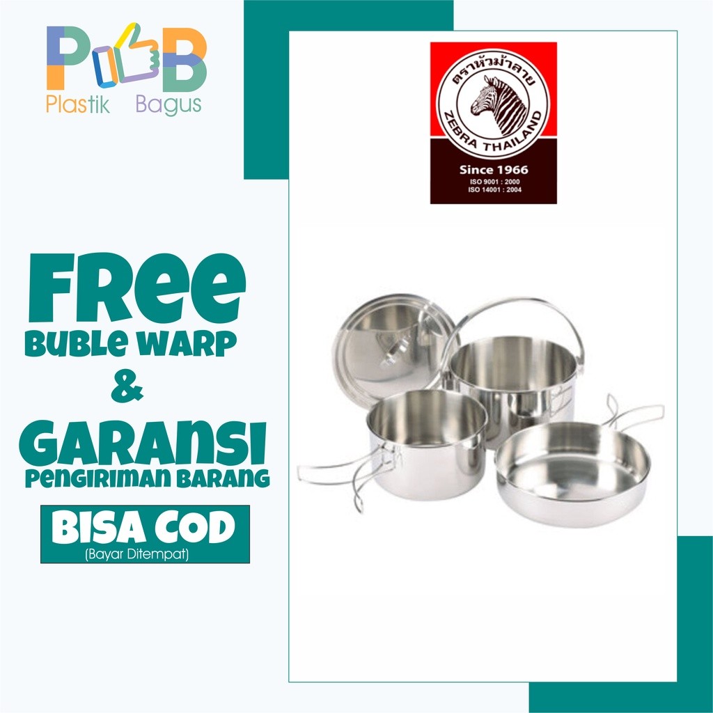 panci lasting camping SET 4pcs zebra 184210