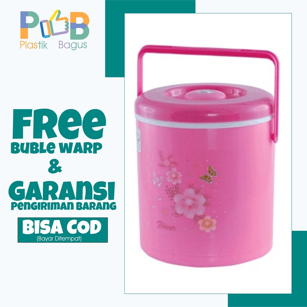 termos Nasi termos Es termos daging termos ikan termos bulat 3,5 Liter maspion 3,5 B I016