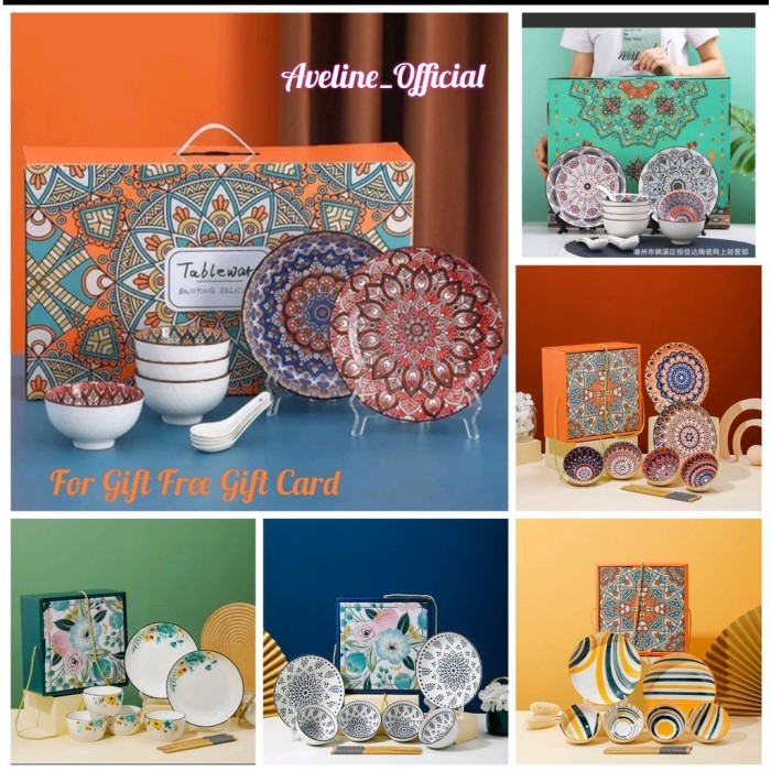 PIRING MANGKOK SET / HAMPERS JAPANESE BOWL SET /GIFT BOX HAMPER PIRING