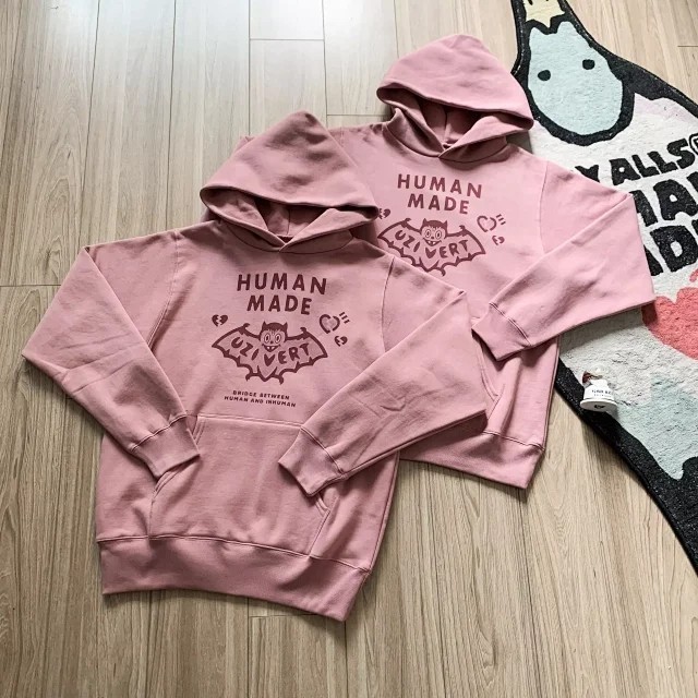 Human Made x Lil Uzi Vert Hoodie Pink