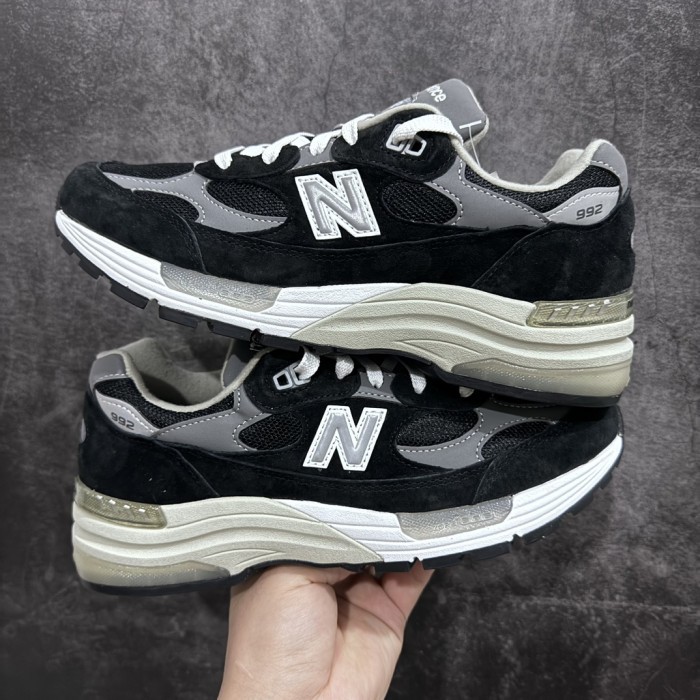 New Balance 992 Made In USA 'Black Grey Suede' M992EB