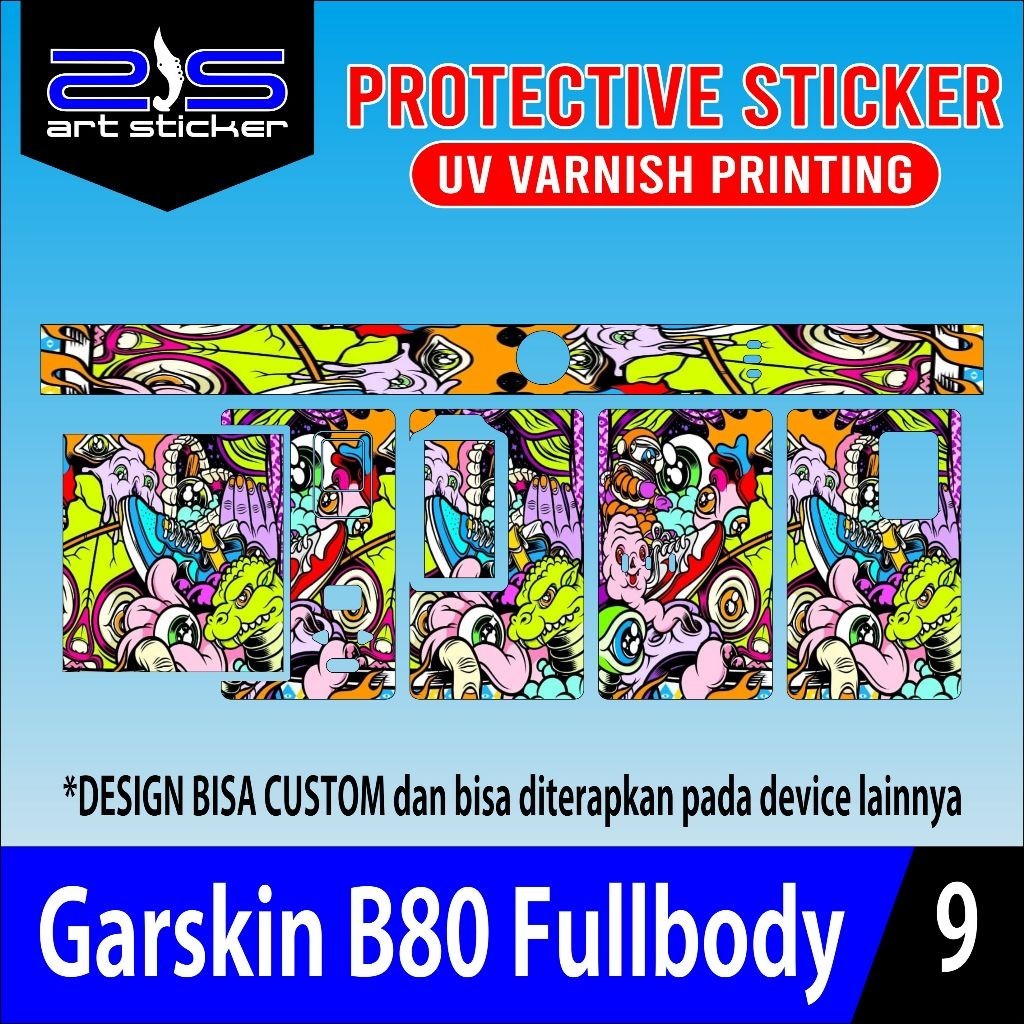 

Stiker B80 Kuromi Uv Varnish Printing Motif Muklay Casing/Case Stiker Skin Wrap CUSTOM - Premium Quality
