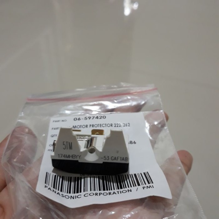 OVERLOAD/OTOMATIS KULKAS 2 PINTU PANASONIC ORIGINAL