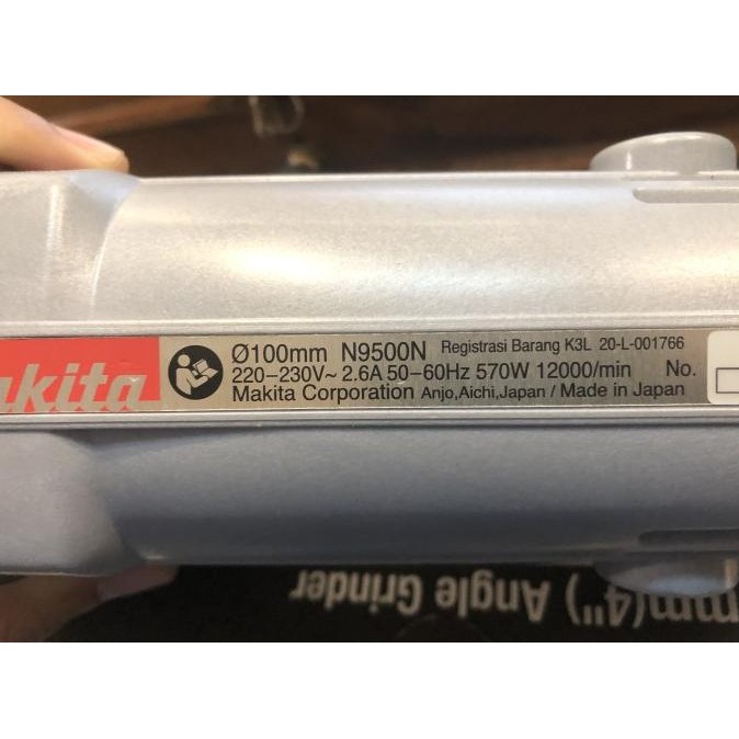 GURINDA 4" MAKITA N 9500 N