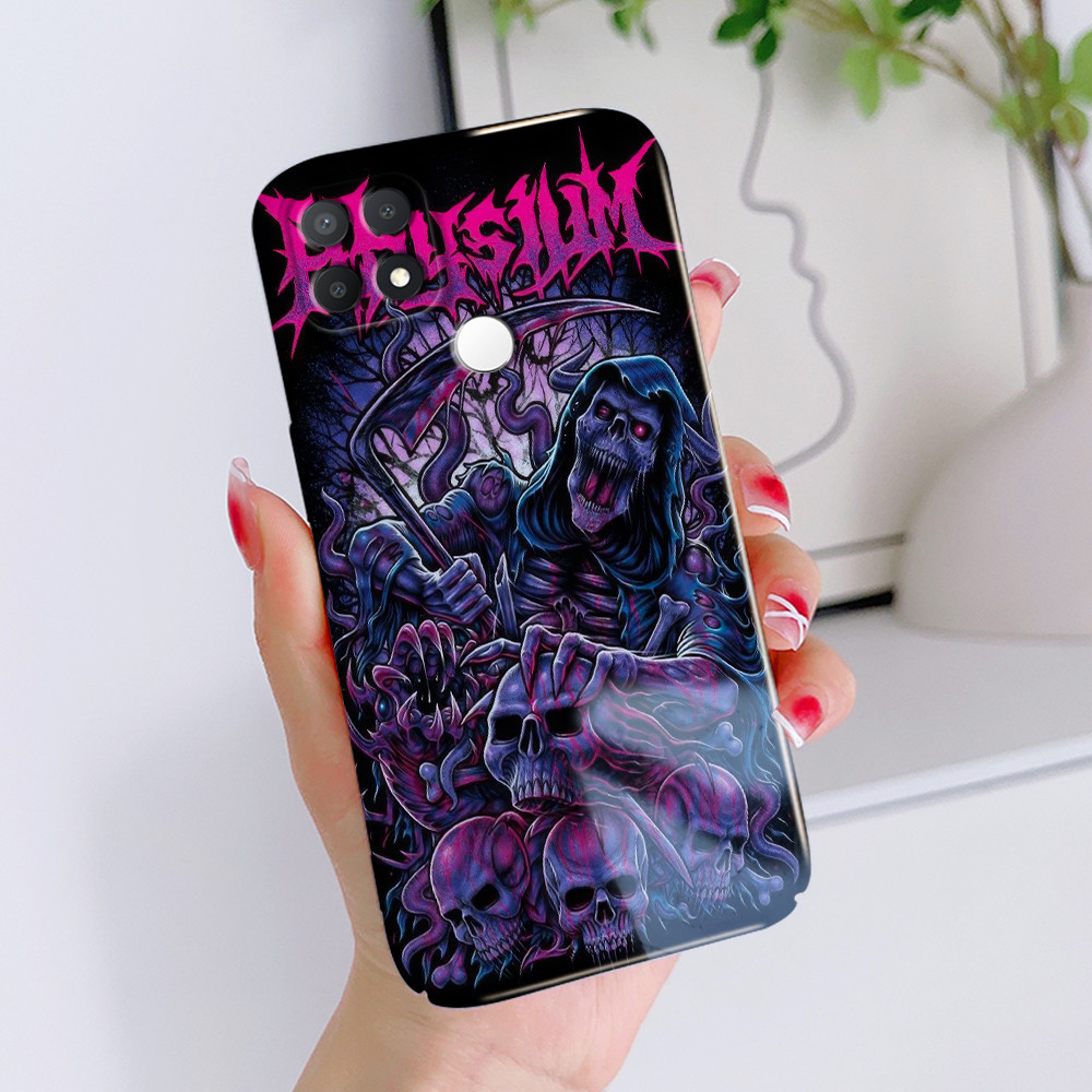 Hard case Akrilik Feilin Kompatibel Untuk OPPO A15 A15S A17 A17K A31 2020 A57 2022 A58 A77 A77S A78 