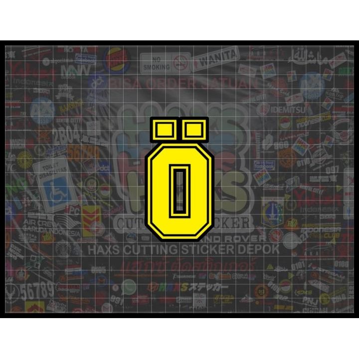 

BEST DEAL CUTTING STICKER LOGO O OHLINS UKURAN 5X9 CM !!!