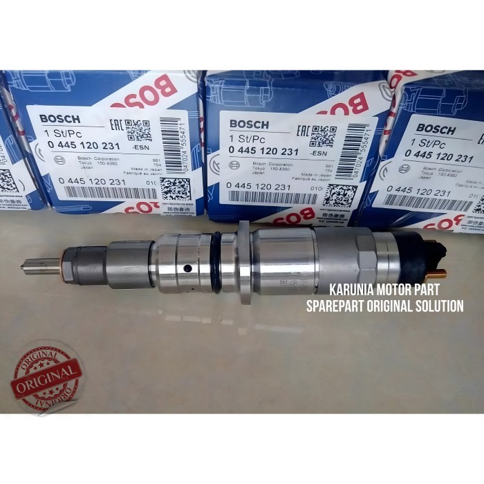 0445120231 Injector Komatsu Pc200-8Mo Nozzel Injector Komatsu Pc200