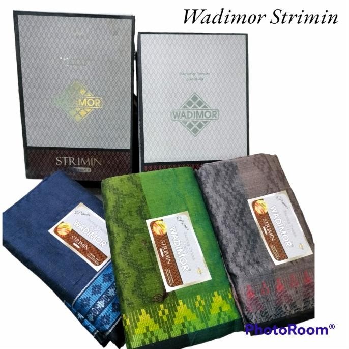 Sarung Tenun Premium Berkualitas Wadimor Strimin Kualitas Premium