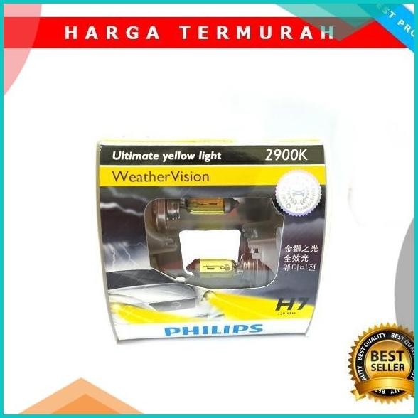 Bohlam Philip H7 Weather Vision 2900k Ninja 250 11OKTZ4 perkakas