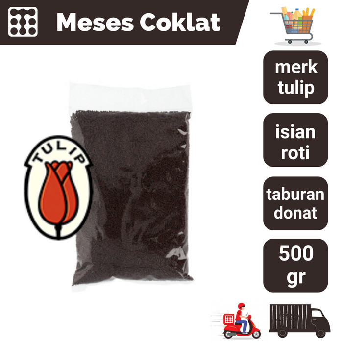 

Meses Tulip Coklat Eceran 500 Gr