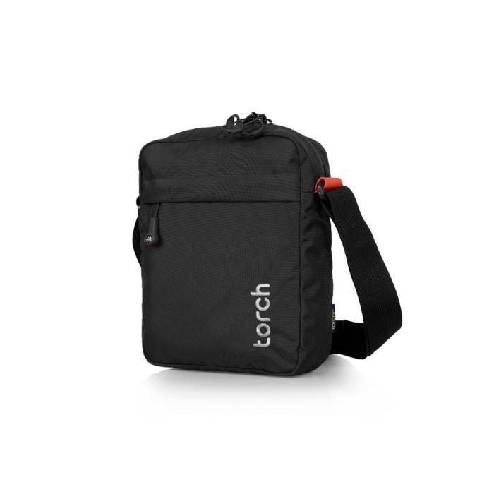 TERLARIS Tas Selempang Pria Wanita Original Sling Bag - Torch Namchon - Hitam