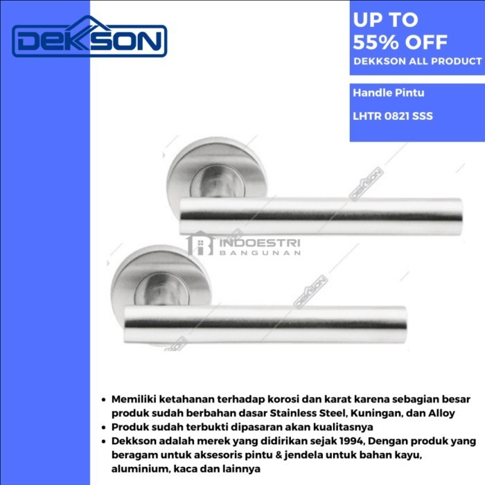TERBARU HANDLE PINTU DEKKSON LHTR 0821 SSS (SUS 304)