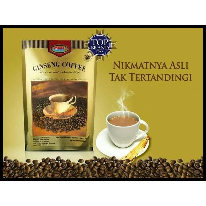

Kopi Ginseng Cni ( Isi 20 Sachet)