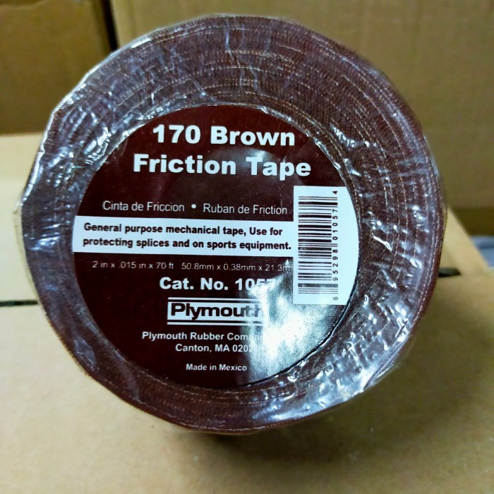 

TERBARU - Friction Tape - Buldog Tape - Plymouth Tape. 2in x 0.38mm x 21m