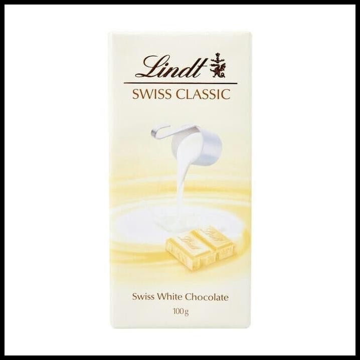 

Promo !! Lindt Swiss Classic White Chocolate Bar-Coklat Putih Impor