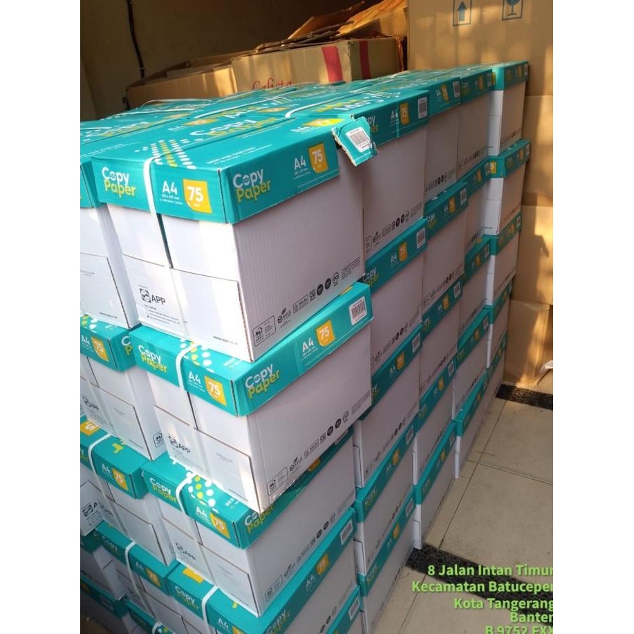

Copy Paper Kertas Foto Copy HVS A4 75gr