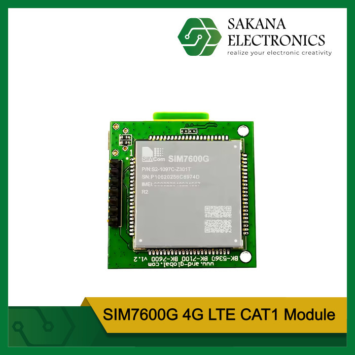 TERBARU - SIM7600G modul LTE CAT1 4G SIM7600