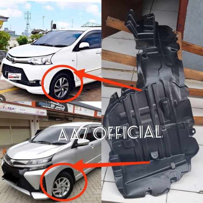 NEW Liner fender spakbor roda depan veloz 2016 2017 2018 2019 2020 2021
