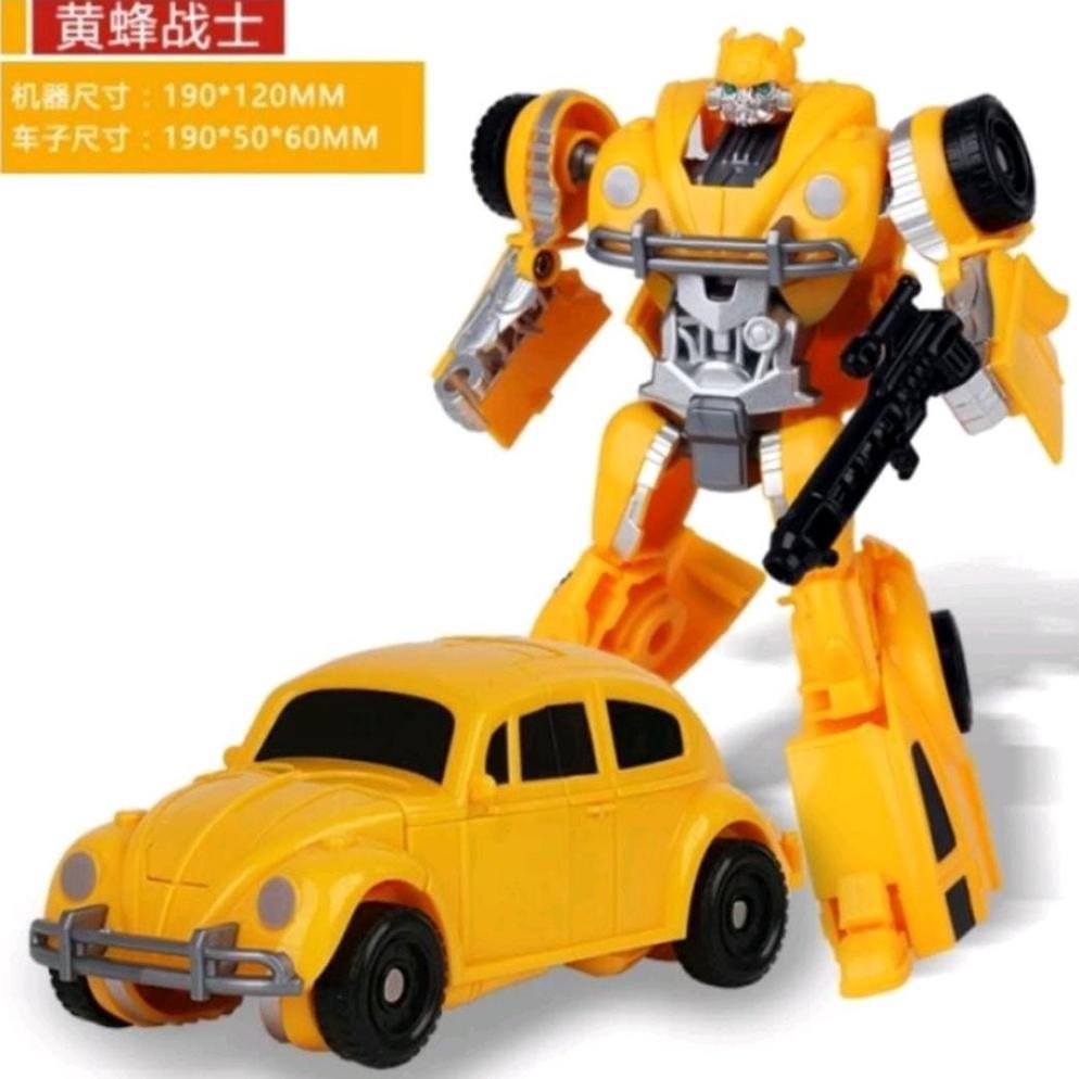 ZG - Mainan Anak Robot Figure BMB Deformation BumbleBee Camaro - MEchanical Alliance BumbleBee Movie