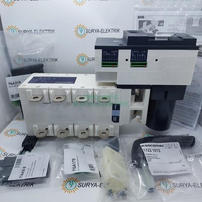 COS CHANGE OVER SWITCH MOTOR MOTORIZED ATyS R 250A 250 A Amper SOCOMEC