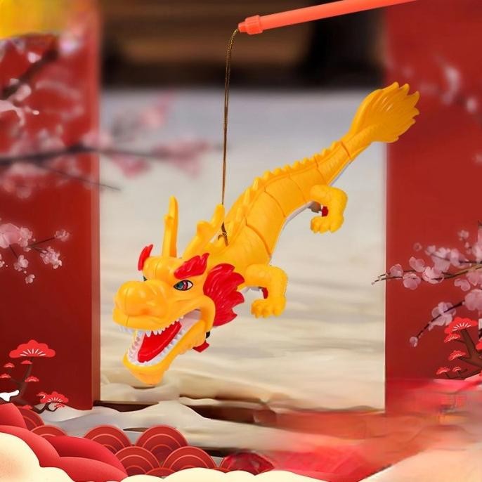 

Sale! Gt Naga Merah Dekorasi Imlek Red Dragon Kado Unik Patung Naga Emas