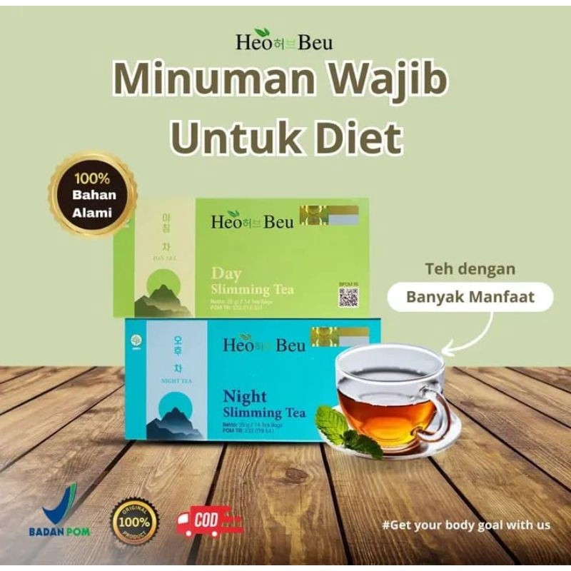 

Promo 12.12 Kemasan Baru!!Teh Heo Beu Slimming Tea Original Heo Beo Sliming Tea