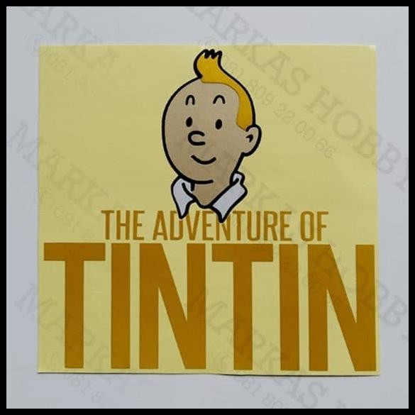 

DISKON STIKER TINTIN THE ADVENTURE OF TINTIN !!!!!!